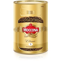 Moccona Classic Dark Roast Coffee 500gm Can