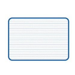 Visionchart Double Sided Magnetic Whiteboard A4 25mm Dotted Thirds And Plain