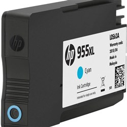 HP 955XL Ink Cartridge High Yield Cyan