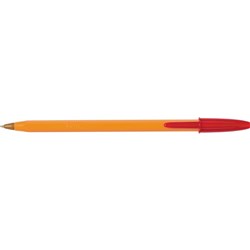 BIC FINEPOINT BALLPOINT PEN Fine Red cristal