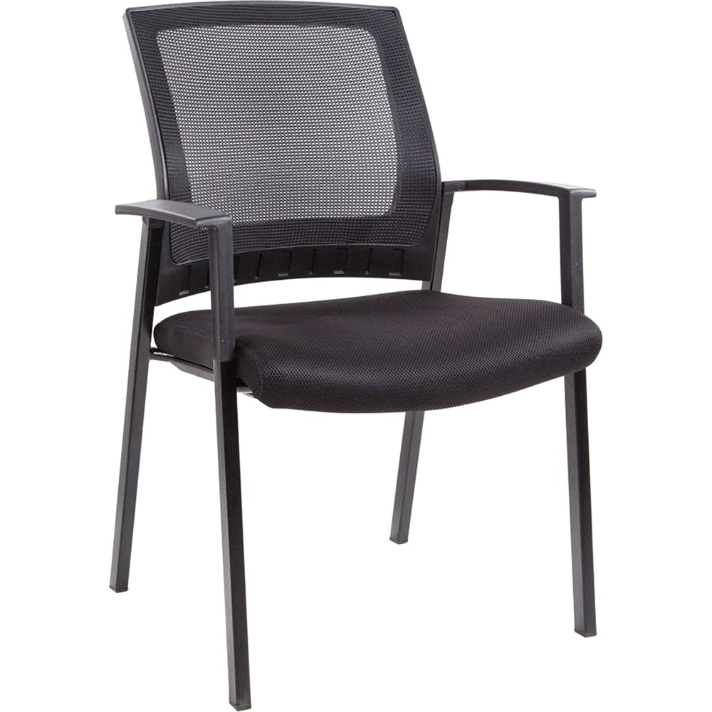 Visitor chair with online arms